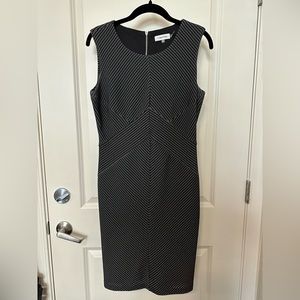 Calvin Klein High Neck Business Casual Dress